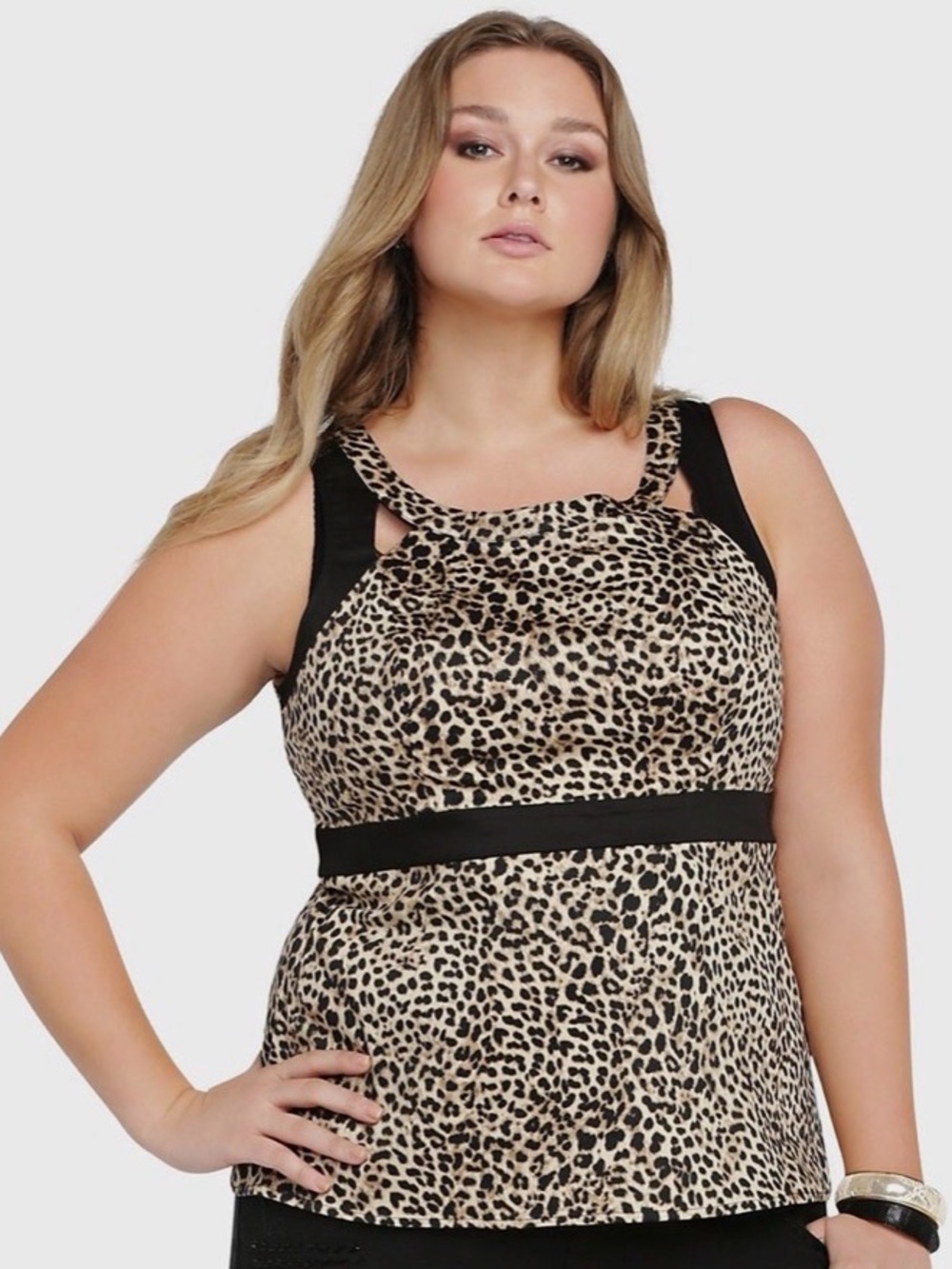 Torrid leopard print top